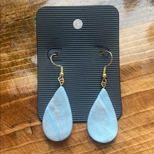 Raindrop Stormy Twilight Earrings